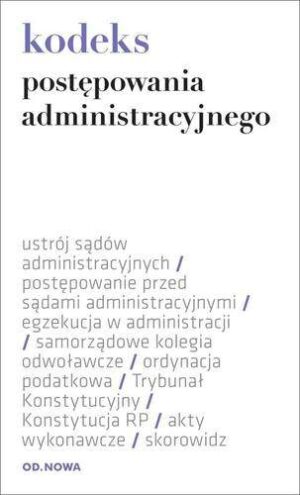 Kodeks postępowania administracyjnego 1. 02. 2014 folia