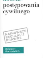 Kodeks postępowania cywilnego 18. 09. 2015