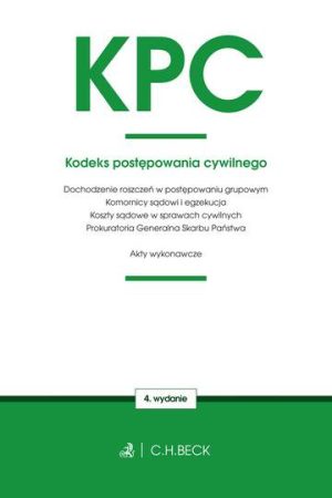 Kodeks postępowania cywilnego wyd. 4