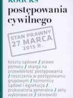 Kodeks postępowania cywlinego 27. 03. 2015 folia