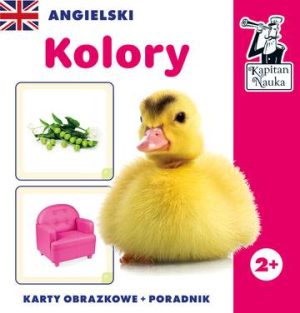 Kolory. Angielski. Karty obrazkowe i poradnik. Kapitan Nauka