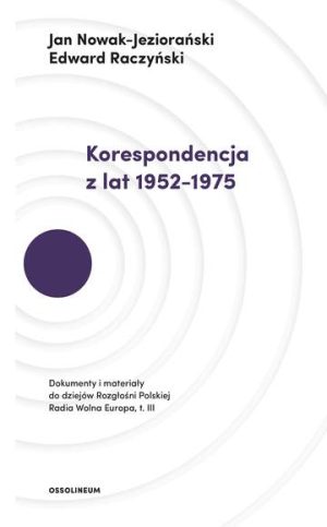 Korespondencja z lat 1952–1975 dokumenty i materiały do dziejów rozgłośni polskiej radia wolna Europa