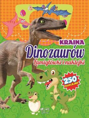 Kraina dinozaurów 250 naklejek