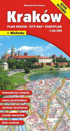 Kraków. Plan miasta 1:26000 wyd. 18
