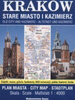 Kraków, Stare Miasto i Kazimierz. Plan miasta 1:4000 wyd. 11
