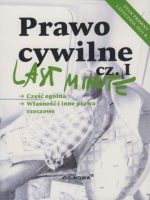 Last Minute Prawo Cywilne cz.I 2021