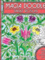 Magia doodle świat roślin artystyczna kolorowanka dla każdego