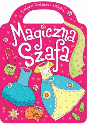 Magiczna szafa kreatywna torebeczka z naklejkami