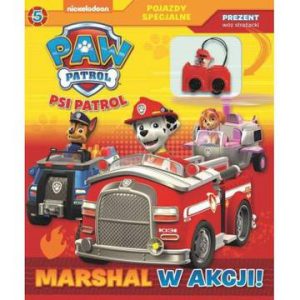 Marshal w akcji Psi Patrol pojazdy specjalne Tom 5