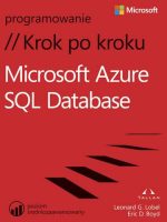 Microsoft Azure SQL Database. Krok po kroku