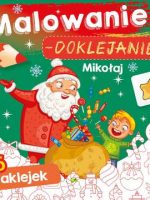 Mikołaj. Malowanie-doklejanie