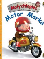 Motor marka mały chłopiec