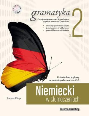 Niemiecki w tłumaczeniach gramatyka 2 poziom a2 + CD