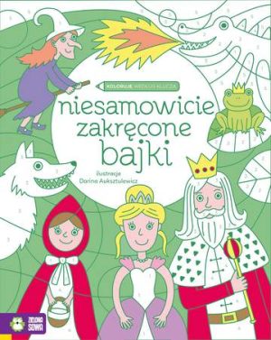 Niesamowicie zakręcone bajki koloruję według klucza