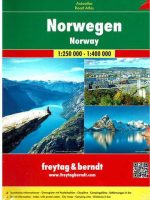 Norwegia atlas fb 1:250 000 - 1:400 000 wyd. 2