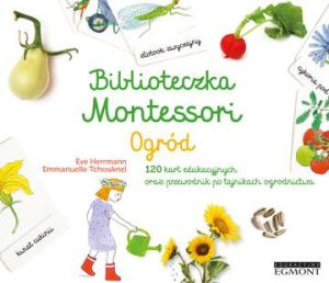 Ogród. Biblioteczka Montessori