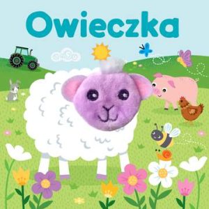 Owieczka pacynka na paluszek