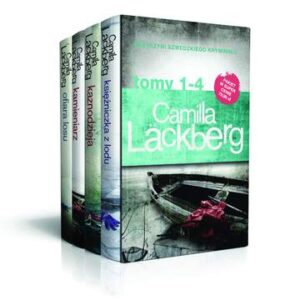 Pakiet camilla lackberg Tom 1-4 księżniczka z lodu / kaznodzieja / kamieniarz / ofiara losu