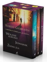 Pakiet Cormoran Strike prowadzi śledztwo wołanie kukułki / jedwabnik / żniwa zła