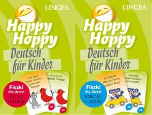 Pakiet happy hoppy deutsch fur kinder fiszki dla dzieci