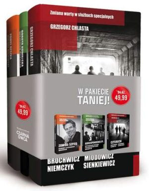 Pakiet literatura faktu zawód szpieg / korespondenci. Pl / czterech