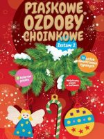 Piaskowe ozdoby choinkowe zestaw 2