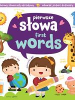 Pierwsze słowa first words książeczka z piktogramami