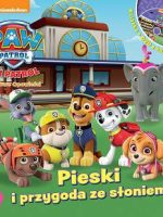 Pieski i przygoda ze słoniem Psi Patrol + dvd