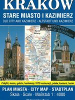 Plan miasta. Kraków, Stare Miasto i Kazimierz wyd. 12