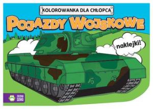 Pojazdy wojskowe kolorwanki dla chłopców