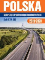 Polska 2019/2020 mapa samochodowa skala 1:700 000