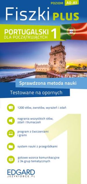 Portugalski dla początkujących. Fiszki PLUS wyd. 2