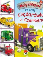 Poznaj ciężarówki z czarkiem mały chłopiec