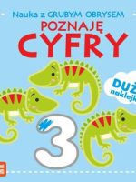 Poznaję cyfry. Nauka z grubym obrysem