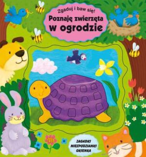 Poznaję zwierzęta w ogrodzie zgaduj i baw się