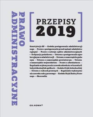 Prawo administracyjne przepisy 2019