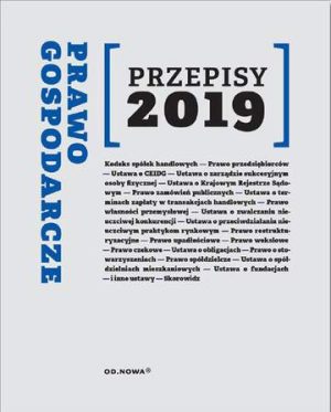 Prawo gospodarcze przepisy 2019