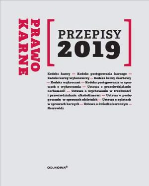 Prawo karne przepisy 2019