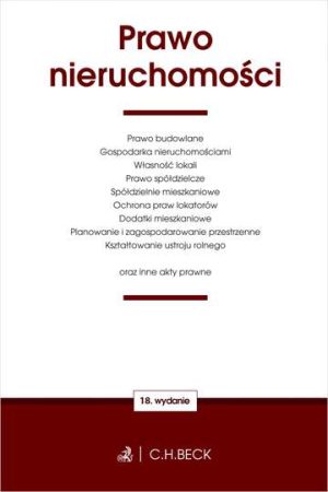 Prawo nieruchomości oraz ustawy towarzyszące