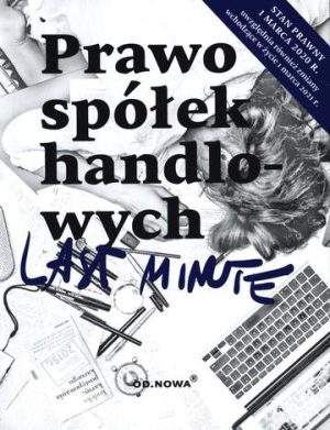 Prawo spółek handlowych last minute 2020