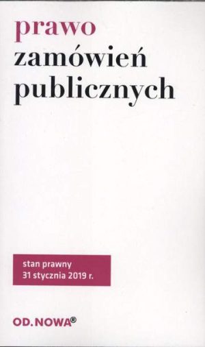 Prawo zamówień publicznych wyd. 6