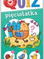 Quiz pięciolatka. Obrazkowe zadania dla bystrych dzieci