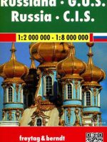 Rosja mapa 1:2 000 000 - 1:8 000 000