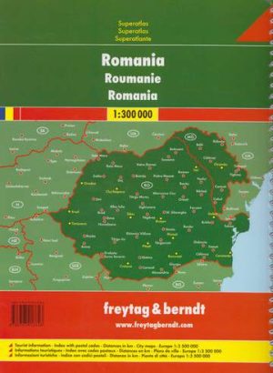 Rumunia atlas 1:300 000