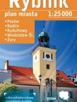 Rybnik plan miasta + 5 miast