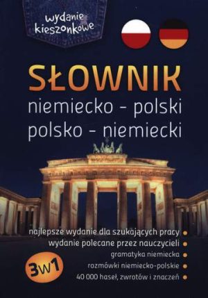 Słownik niemiecko-polski polsko-niemiecki wyd. kieszonkowe