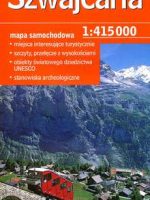 Szwajcaria mapa samochodowa 1:415 000