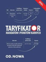 Taryfikator mandatów i punktów karnych 2018