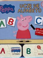 Uczę się alfabetu Świnka Peppa z puzzlami