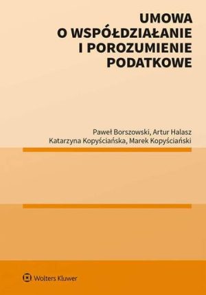 Umowa o współdziałanie i porozumienie podatkowe